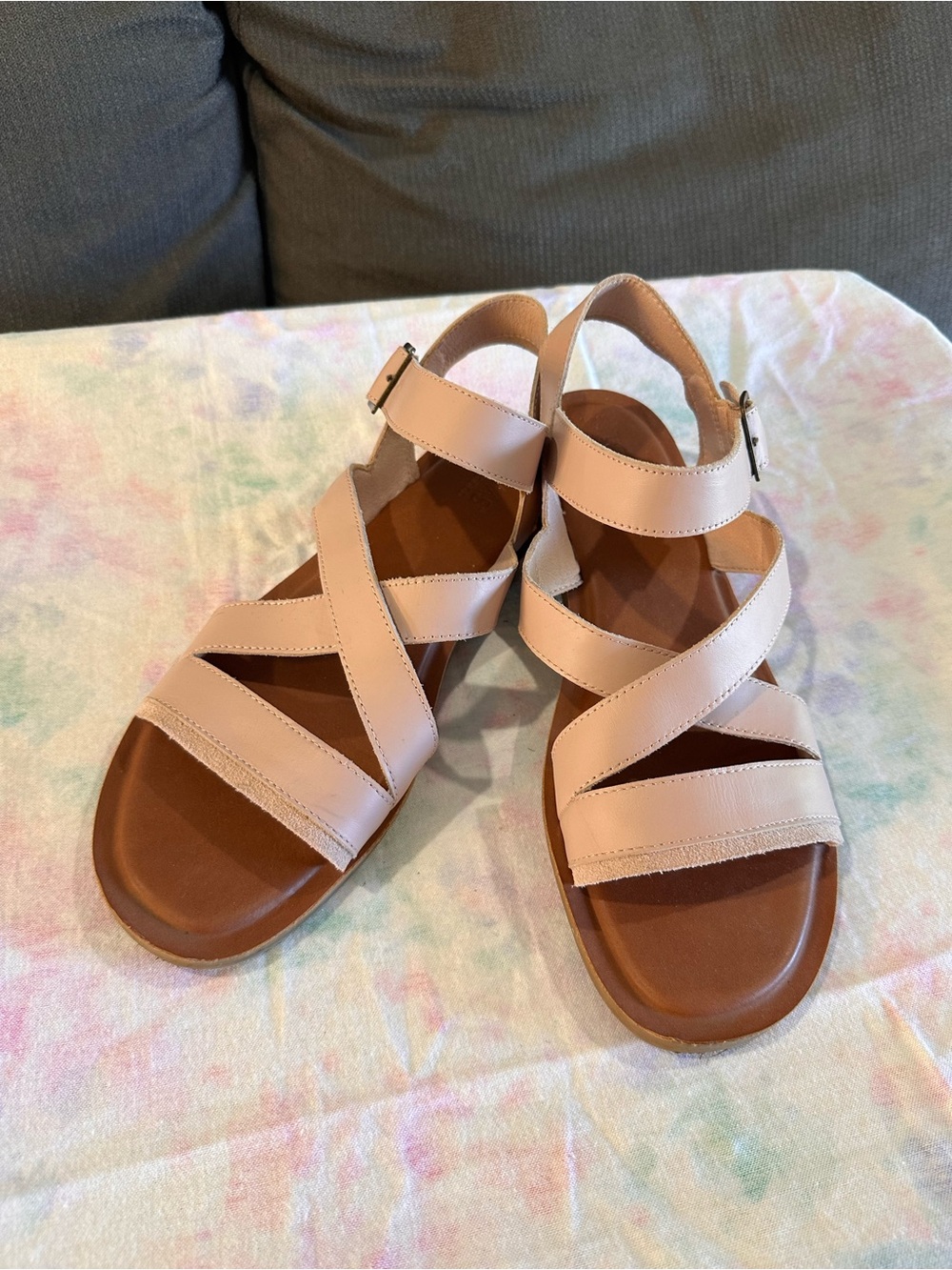 Toms Women's Strappy Sandals - Blush Pink